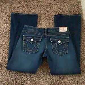 True Religion Dark Blue Women's Bootcut Jeans